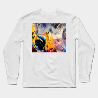 Abstract colorcollage Long Sleeve T-Shirt